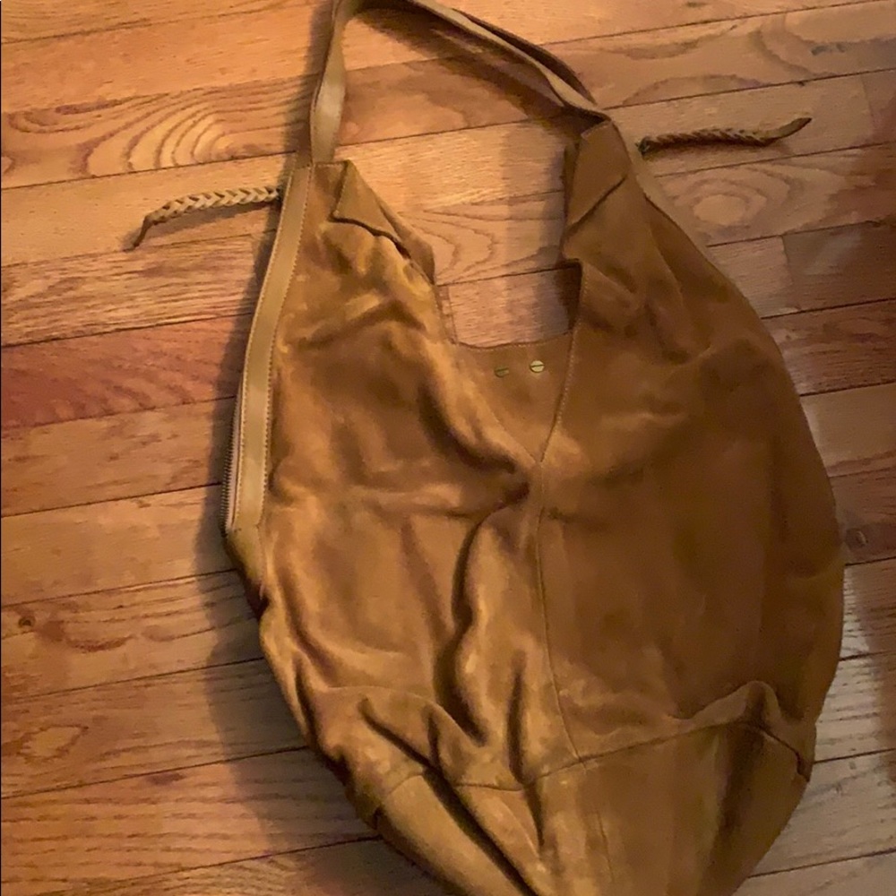 Anthropologie Suede Boho Bag
